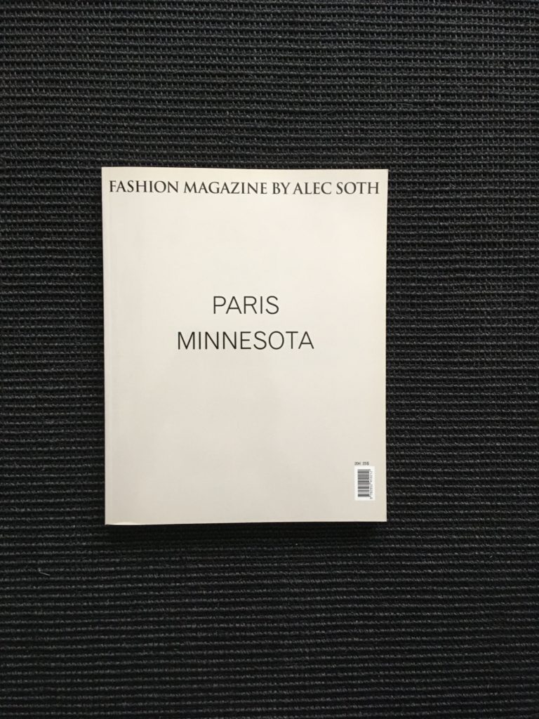 Alec Soth: Paris Minnesota.  Fashion Magazine n°3