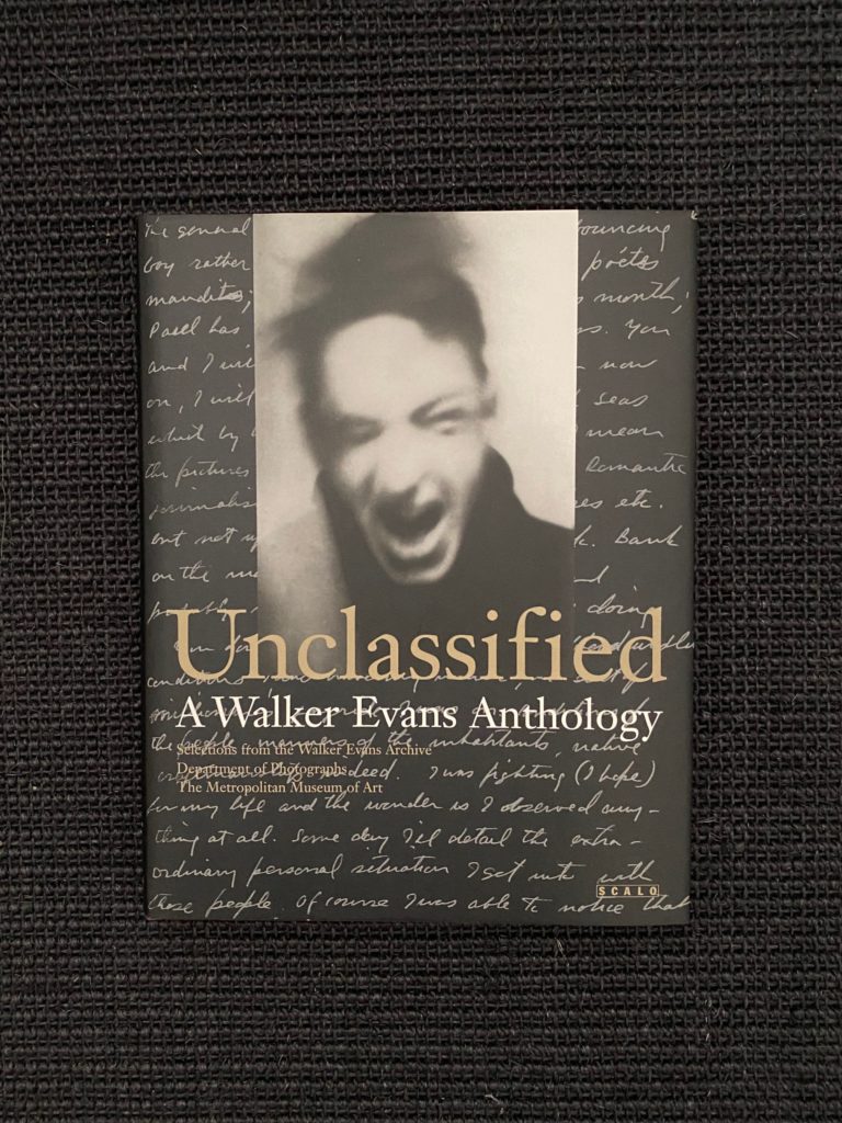 Unclassified – A Walker Evans Anthology