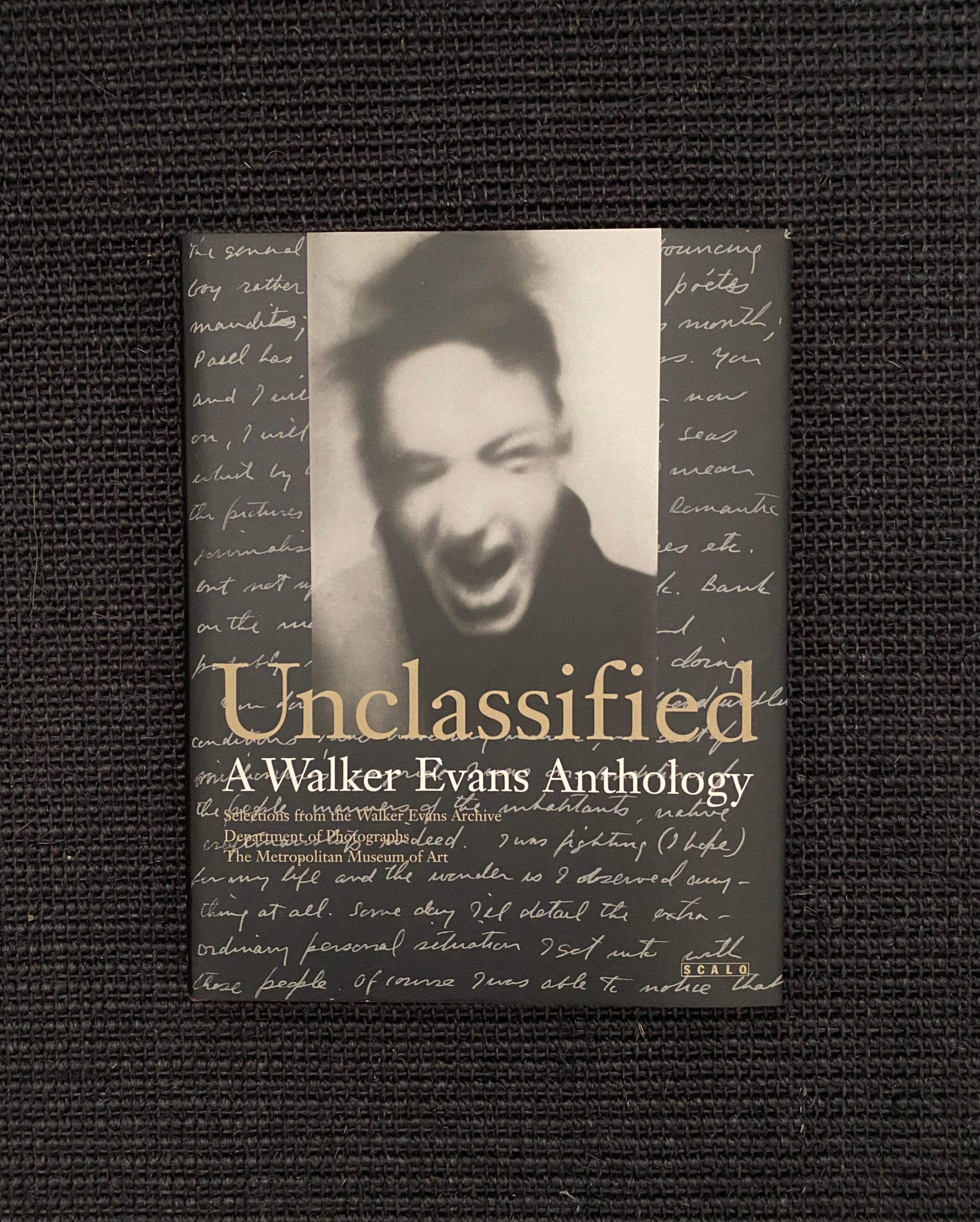 Unclassified-A Walker Evans Anthology Selections from the Archive at the Metropolitan Museum of Art 