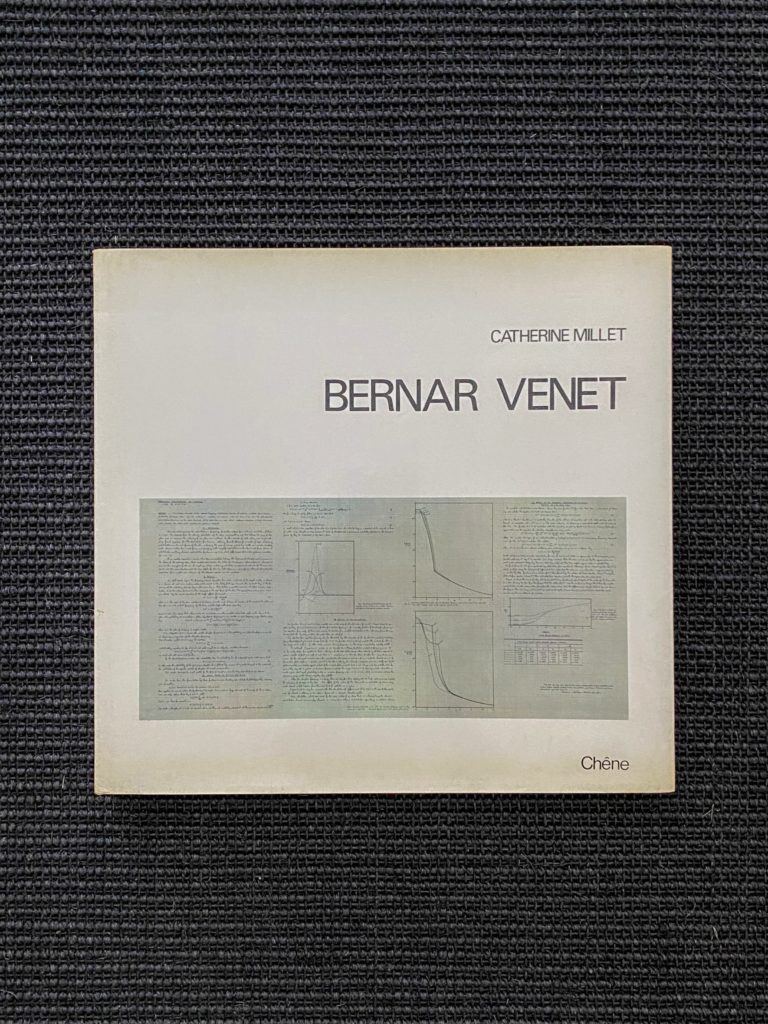 Bernar Venet ( signé et dédicacé )