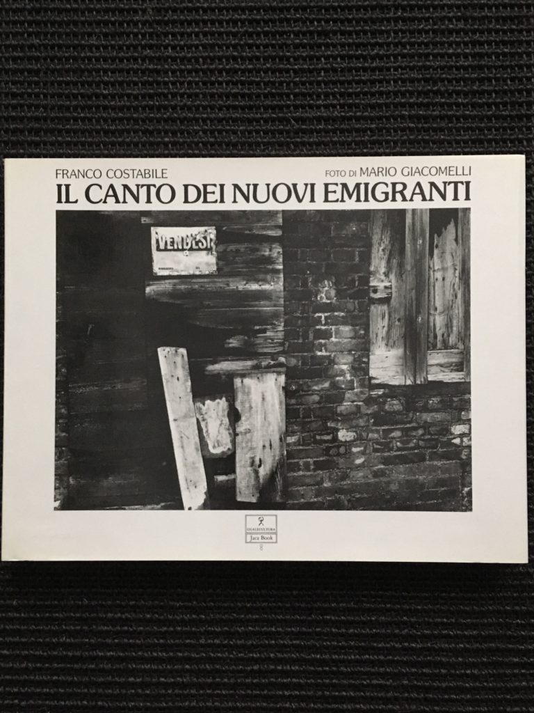 Mario Giacomelli & Franco Costabile: Il Canto dei Nuovi Emigranti