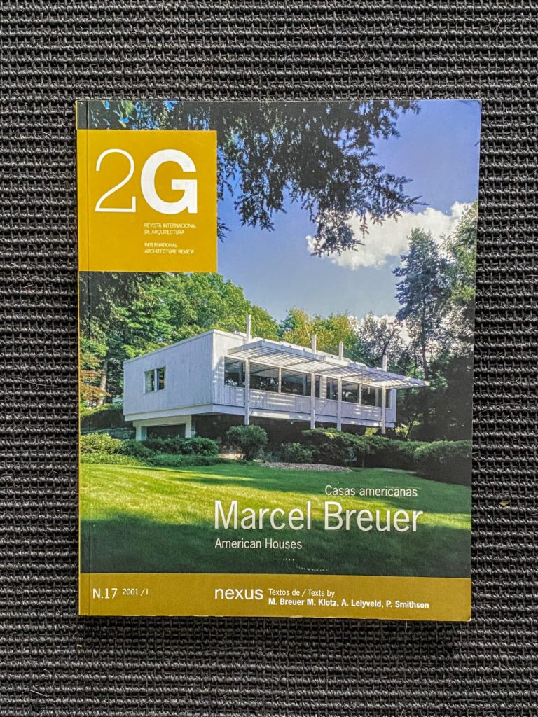 Marcel Breuer American Houses – Casas americanas          ( 2G n°17  2001/1 )                     (ARCHIVES)