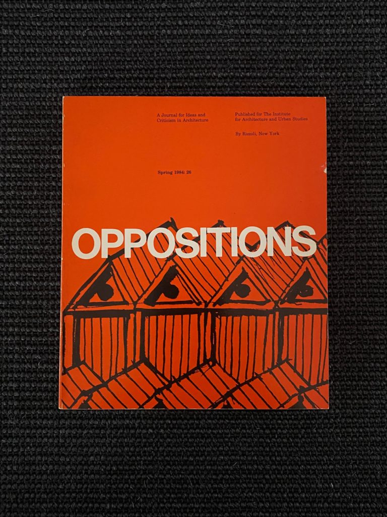 Oppositions Spring 1984