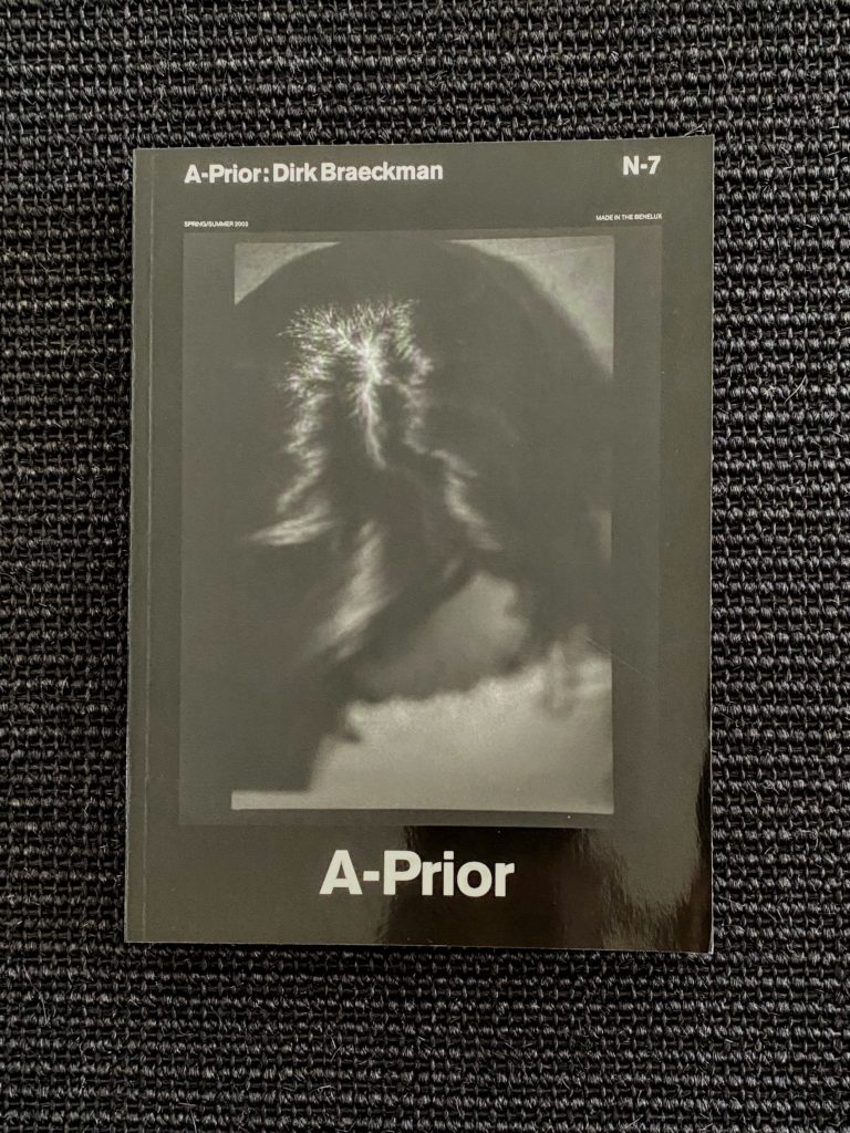 A Prior n°7: Dirk Braeckman