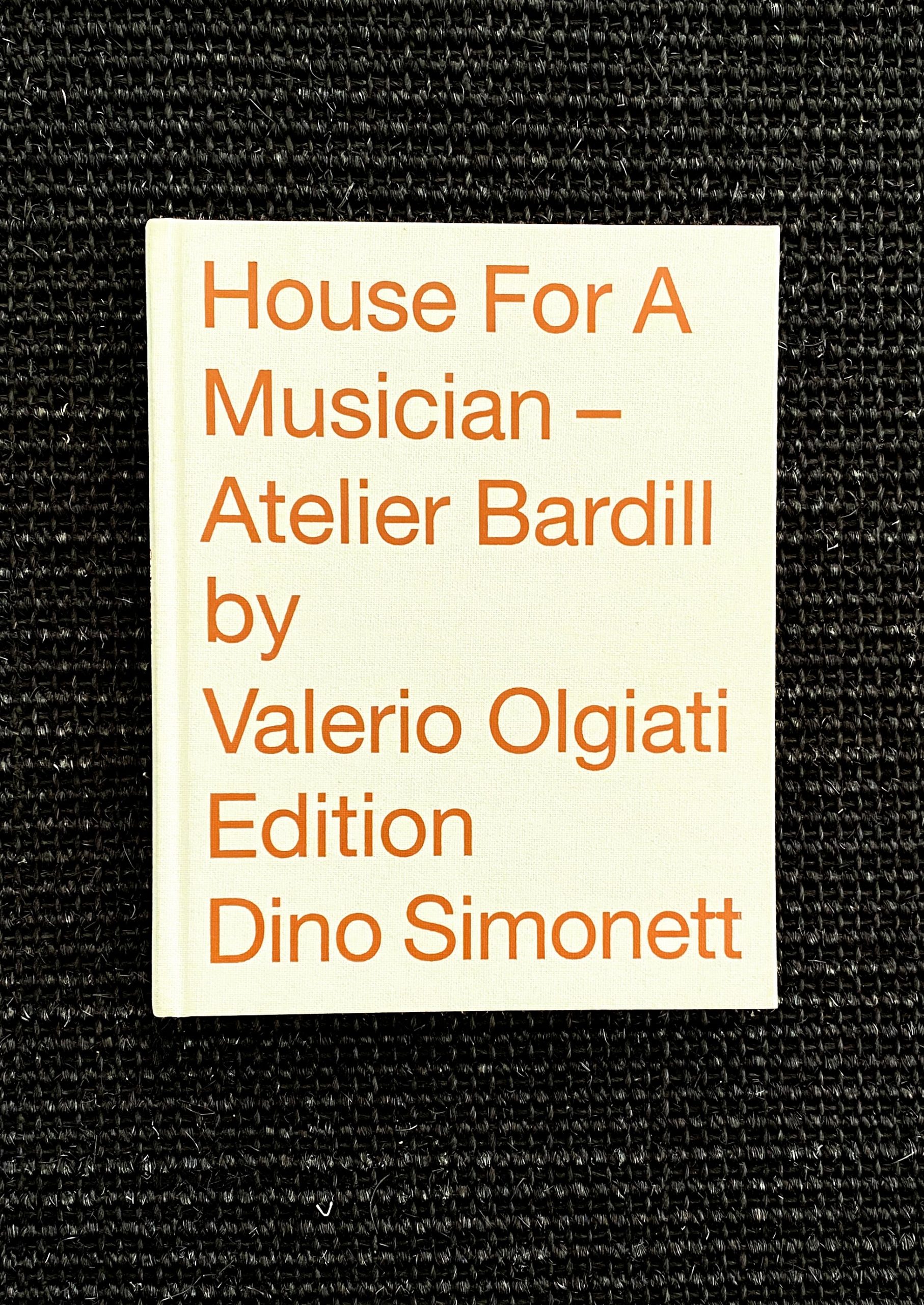 House of a musician. Atelier Bardill by Valerio Olgiati - Benoit 