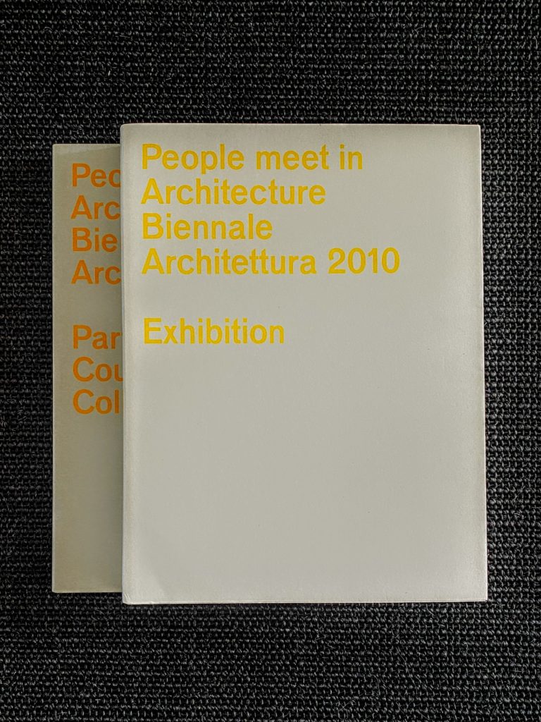 People meet in Architecture  Biennale Architettura  2010 – 12th International Exhibition, Venice