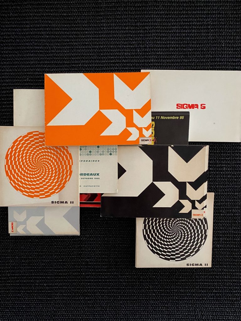 Sigma   7 programmes-catalogues du festival de Bordeaux ( 1965 – 1995 )