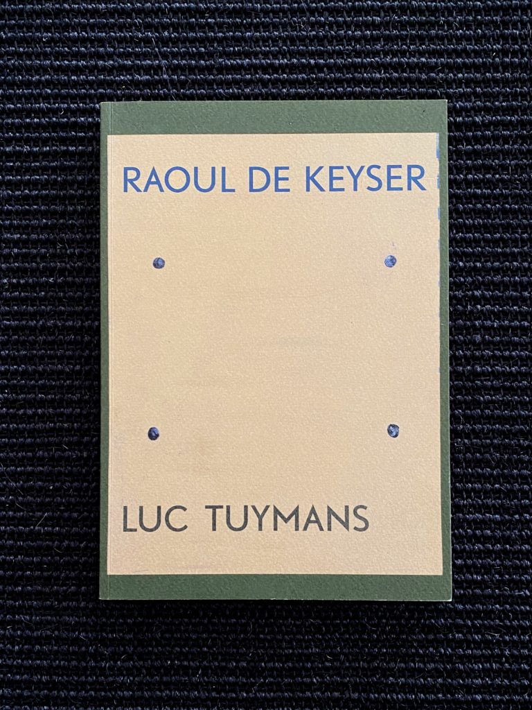 Raoul De Keyzer – Luc Tuymans