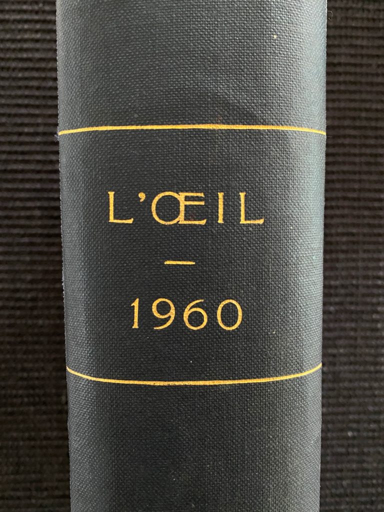 L’Oeil 1960 ( N° 61 à 72 )