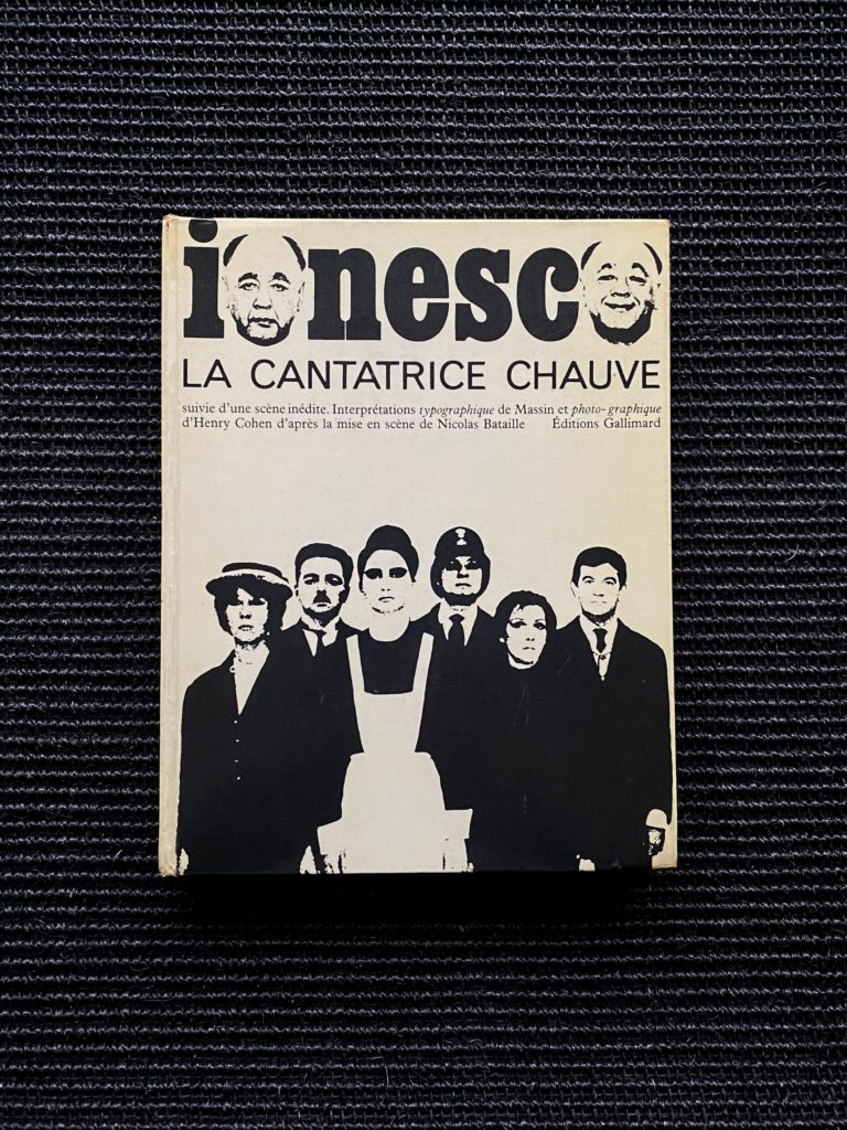 Ionesco – La Cantatrice Chauve (exemplaire numéroté 2524/5750 )