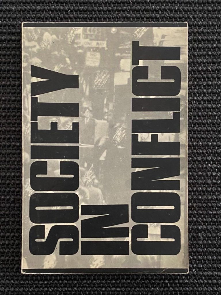 Society in Conflict ( book + poster )